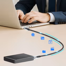 LogiLink CU0434 USB cable USB 3.2 Gen 2x2 2 m USB C 20 Gbit/s 100 W Black - Additional view 4