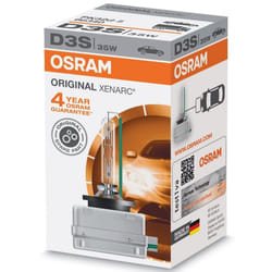 OSRAM XENARC ORIGINAL D3S HID, xenon headlight bulb, 66430, folding carton box (1 piece)