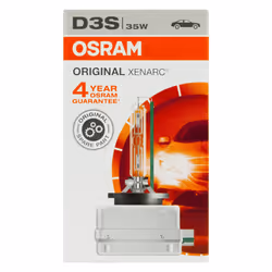 OSRAM XENARC ORIGINAL D3S HID, xenon headlight bulb, 66430, folding carton box (1 piece)