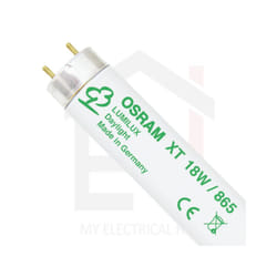 Osram T8 Fluorescent Tube 18W 2ft 6500K - Cool Daylight