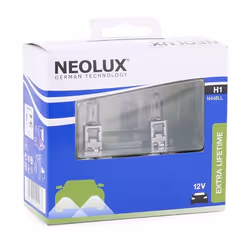 Light Bulbs; NEOLUX®; ExtraLifetime; H1 12 55 P14.5s 3200 Halogen; for FORD, VAUXHALL, HONDA, AUDI, VOLKSWAGEN