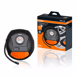 Air compressor; OSRAM; TYREinflate 200; 6,9 cigarette lighter powered, portable