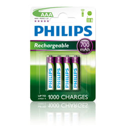 Philips Rechargeables Battery R03B4A70/10