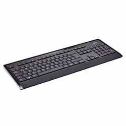 Fujitsu KB410 keyboard Office USB QWERTY Nordic Black