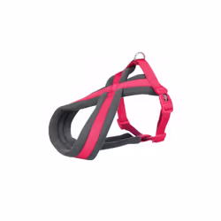 Trixie Touring Dog Harness | Dog Harness With Padding - L-XL, Fuchsia