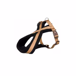 Trixie Touring Dog Harness | Dog Harness With Padding - S, Caramel