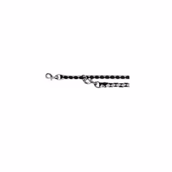 Trixie 14361 Cavo V-Leads, L-XL: 2 m/ 18 mm, Black/Silver
