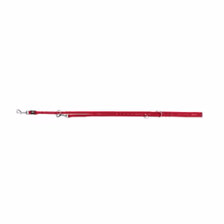 TRIXIE Cavo Adjustable Leash, Dog, Standard lead, Red, Cord, Monochromatic, L-XL