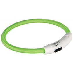 TRIXIE 12701 dog/cat collar Green Nylon, Thermoplastic polyurethane (TPU) M-L