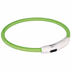 TRIXIE 12702, Dog, Standard collar, Green, Nylon, Thermoplastic polyurethane (TPU), Monochromatic, L-XL