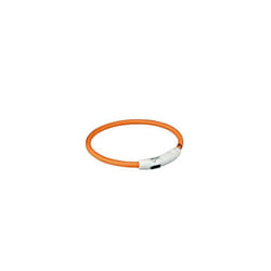 TRIXIE 12704 dog/cat collar Orange Nylon, Thermoplastic polyurethane (TPU) M-L