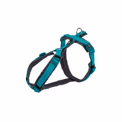 Trixie Premium Trekking Y Shaped Dog Harness - Ocean/Graphite, Large