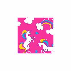 Tape 100-45 Gaffer Tape Unicorn - Colourful Parcel Tape with Unicorn Pattern - Duct Tape for Decorating, Crafts & Embellishments - 48 mm x 9.1 m