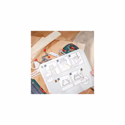 Bosch Workbox SystemBox with Integrated Workbench Cushion (Size S, Accessories for Bosch PST 700 Jigsaw, in Box) - Additional view 2