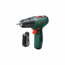 Bosch EasyDrill 1200, Pistol grip drill, Keyless, Black, Green, 1 cm, 1500 RPM, 2 cm