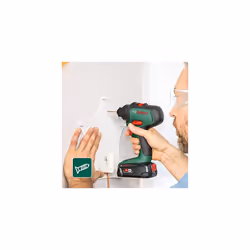 Bosch Home and Garden Cordless Drill AdvancedDrill 18 (2x batteries, 18 Volt System, 3 drill attachments, in a carrying case)