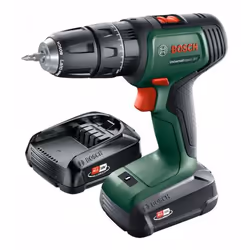 Bosch UniversalImpact 18V, Pistol grip drill, Keyless, Black, Green, Red, 1 cm, 1450 RPM, 3 cm