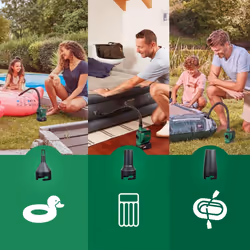 BOSCH Easy Inflate/Deflate 18V-500 Cordless Volume Air Pump (Batter