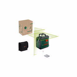 Bosch Advanced Level 360, 24 m, 0.4 mm/m, 4°, 4 s, Horizontal/Vertical, Green
