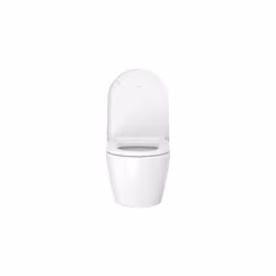 Duravit toilet seat Me by Starck (compact), soft close toilet seat, Urea thermoset toilet lid, Toilet cover with stainless steel hinges - Additional view 8