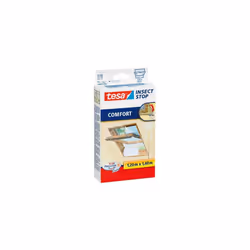 tesa Insect Stop COMFORT Fly Screen for Skylights  Insect Screen for Windows  SelfAdhesive Fly Net Without Drilling  White li ...