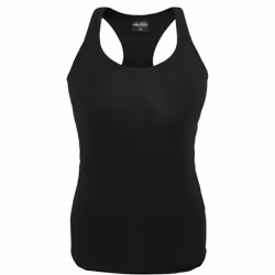 Urban Classics Ladies Jersey Tank top Scoop neck Short sleeve Cotton, Elastane
