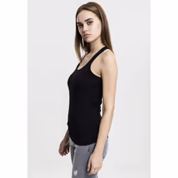Urban Classics Ladies Jersey Tank top Scoop neck Short sleeve Cotton, Elastane - Additional view 6