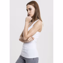 Urban Classics Ladies Jersey Tank top Scoop neck Sleeveless Cotton, Elastane - Additional view 6