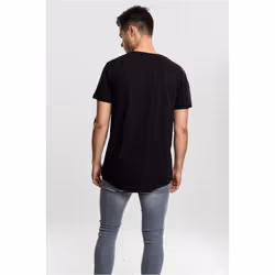 Urban Classics Shaped Long Tee T-shirt Crew neck Short sleeve Cotton - Additional view 3