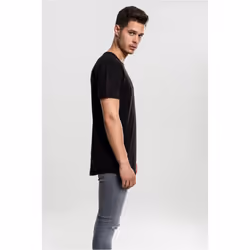 Urban Classics Shaped Long Tee T-shirt Crew neck Short sleeve Cotton - Additional view 4