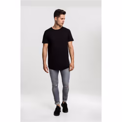 Urban Classics Shaped Long Tee T-shirt Crew neck Short sleeve Cotton - Additional view 5