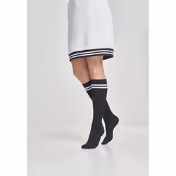 Urban Classics TB770 Female Knee socks Black, White 1 pair(s)