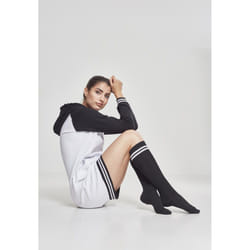Urban Classics TB770 Female Knee socks Black, White 1 pair(s)