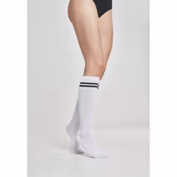 Urban Classics TB770 Female Knee socks Black, White 1 pair(s)