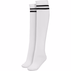 Urban Classics TB770 Female Knee socks Black, White 1 pair(s)