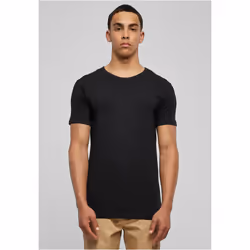 Urban Classics TB814, T-shirt, Adult, Male, Black, Monochromatic, XL