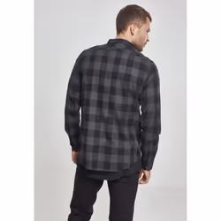 Urban Classics Checked Flanell Shirt Long sleeve Cotton - Additional view 4