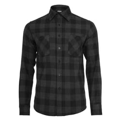 Urban Classics Checked Flanell Shirt Long sleeve Cotton