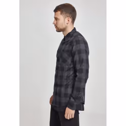 Urban Classics Checked Flanell Shirt Long sleeve Cotton - Additional view 5