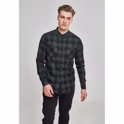 Urban Classics Checked Flanell Shirt Long sleeve Cotton