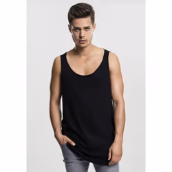 Urban Classics TB964, Tank top, Adult, Male, Black, Monochromatic, M