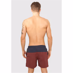 Urban Classics TB1026 Swim boxers Burgundy, Navy