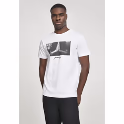 Mister Tee Pray T-shirt Round collar Short sleeve Cotton