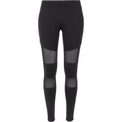 Urban Classics TB1174, Leggings, Female, Adult, Black, Monochromatic, No pattern