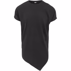Urban Classics TB1227, T-shirt, Adult, Male, Black, Monochromatic, M