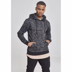 Urban Classics TB1411, Adult, Male, Hoodie, Camouflage, Short sleeve, Image