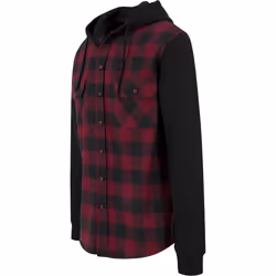 Urban Classics TB513 Shirt Cowl neck Long sleeve Cotton, Polyester - Additional view 6