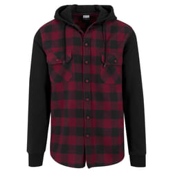 Urban Classics TB513 Shirt Cowl neck Long sleeve Cotton, Polyester