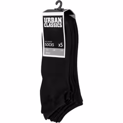 Urban Classics TB1470, Sneaker socks, Black, Adult, Unisex, 39-42, BGD