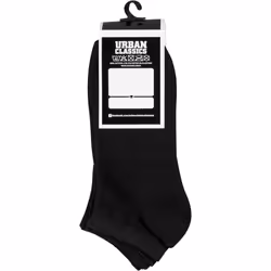 Urban Classics TB1470 Unisex Sneaker socks Black 5 pair(s)